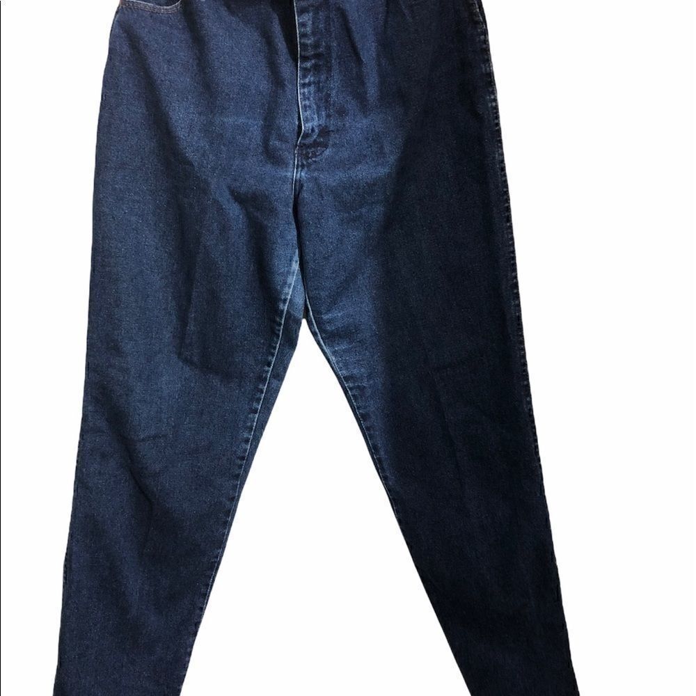 Womens Wranglers blue jeans size 13/14 length 34 EUC.